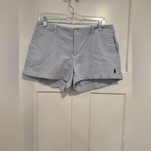 Ralph Lauren Blue Striped Shorts